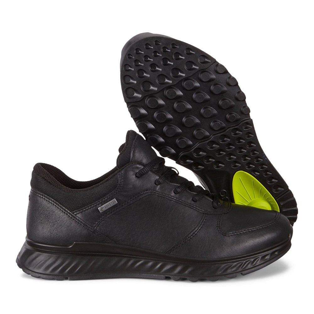 Tenis De Montaña Mujer - ECCO Exostride Bajos Gtx - Negros - JRO973248